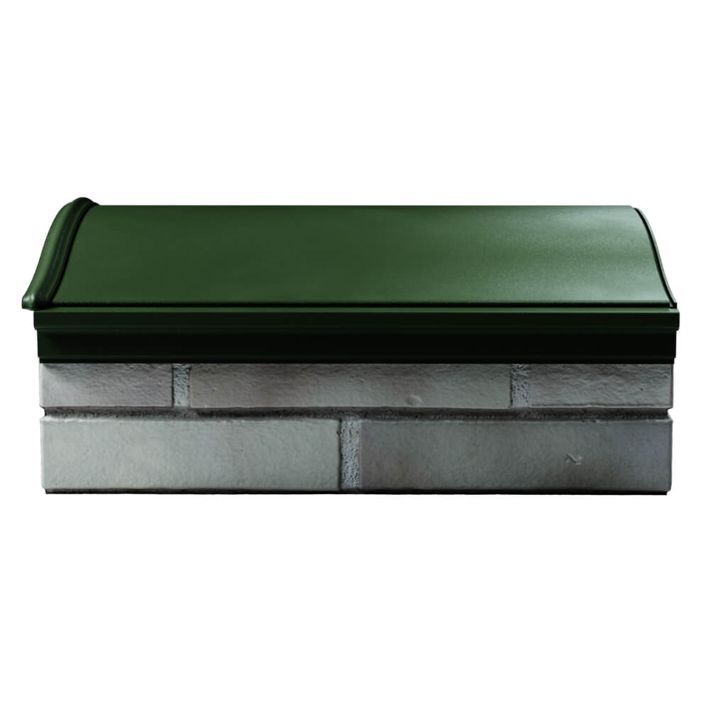 Парапет Zking Монблан Зеленый посадка на 1.5 кирпича (355/385мм) в Волоколамске фото