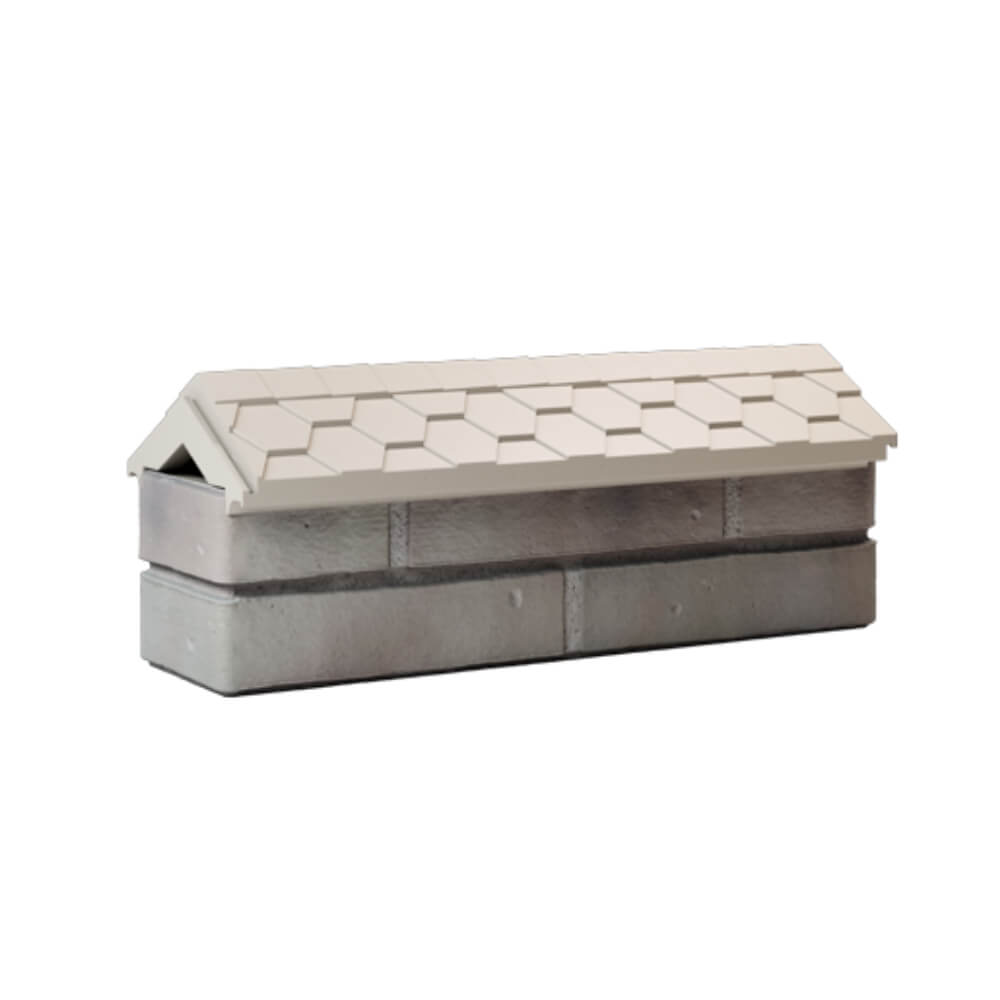 Парапет Zking Эверест Бежевый с посадкой на 0.5 кирпича (130мм) Волоколамск фото