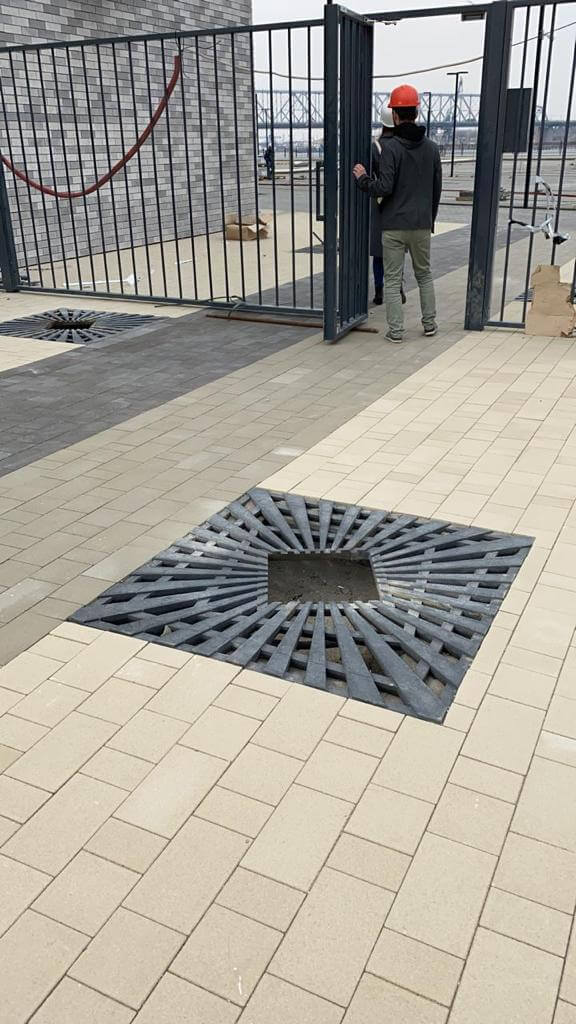 Приствольная решетка для дерева ZKING ATMOSPHERE 1.2х1.2м Черная в Волоколамске фото