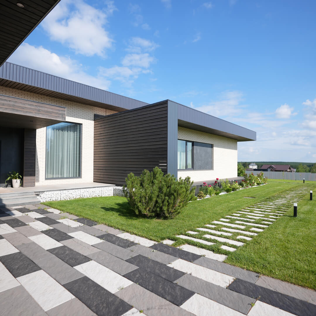 Шаговая плита STONE Черный Сланец 990х330х55мм в Волоколамске фото