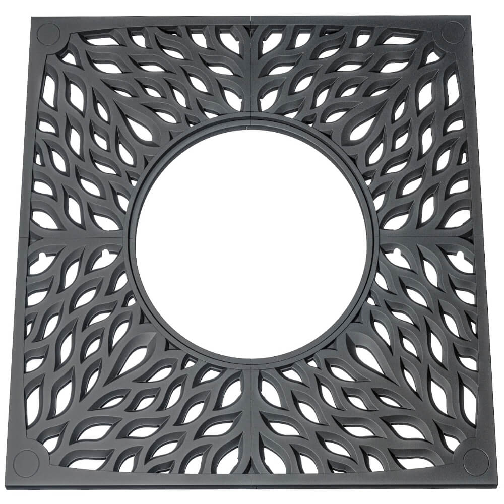 Приствольная решетка для дерева ZKING CRUST 2х2м Черная Волоколамск фото