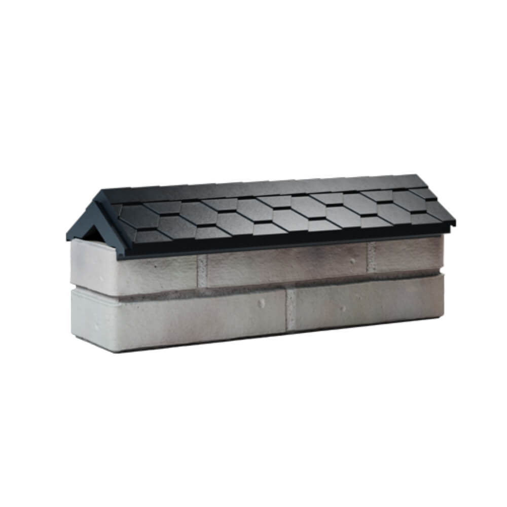 Парапет Zking Эверест Черный с посадкой на 0.5 кирпича (130мм) Волоколамск фото