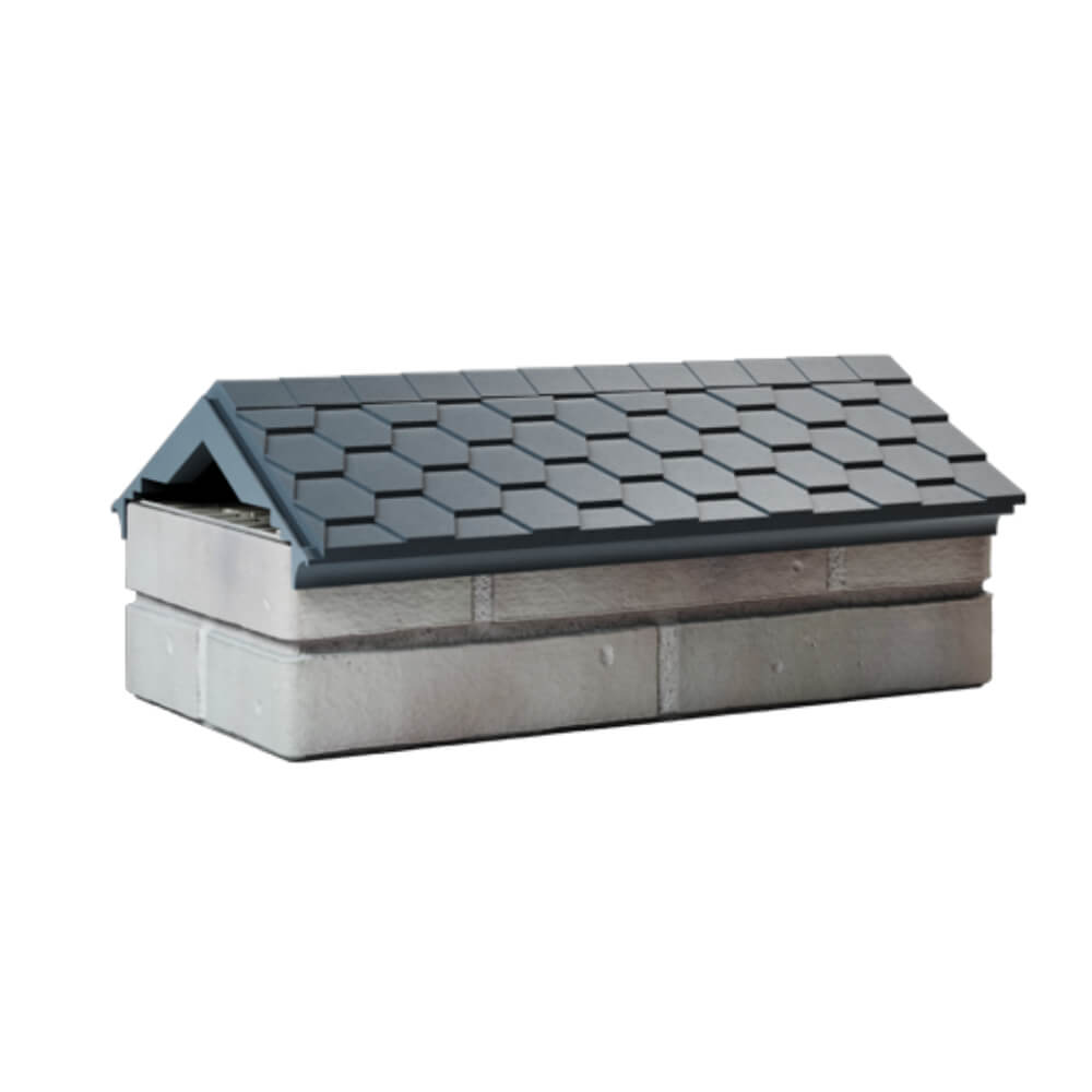 Парапет Zking Эверест Серый с посадкой на 1 кирпич (200/225/255мм) Волоколамск фото