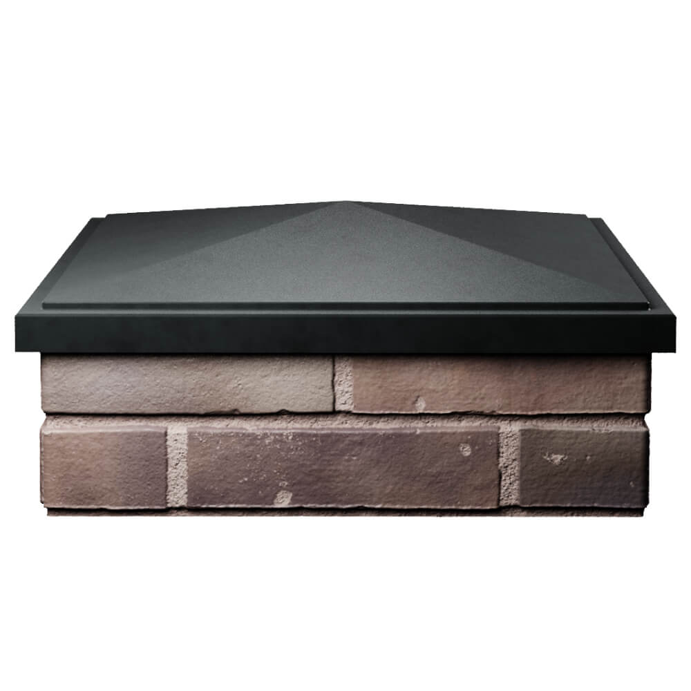 Колпак Zking БонаМоно Черный на столб 2х2 кирпича (515х515, 530х530мм) Волоколамск фото