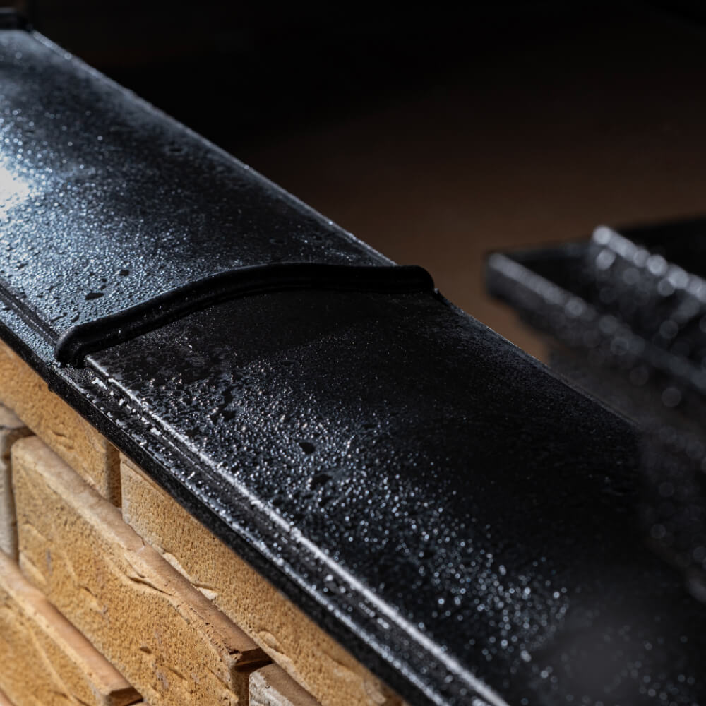 Парапет Zking Монблан Черный посадка на 0.5 кирпича (130мм) в Волоколамске фото