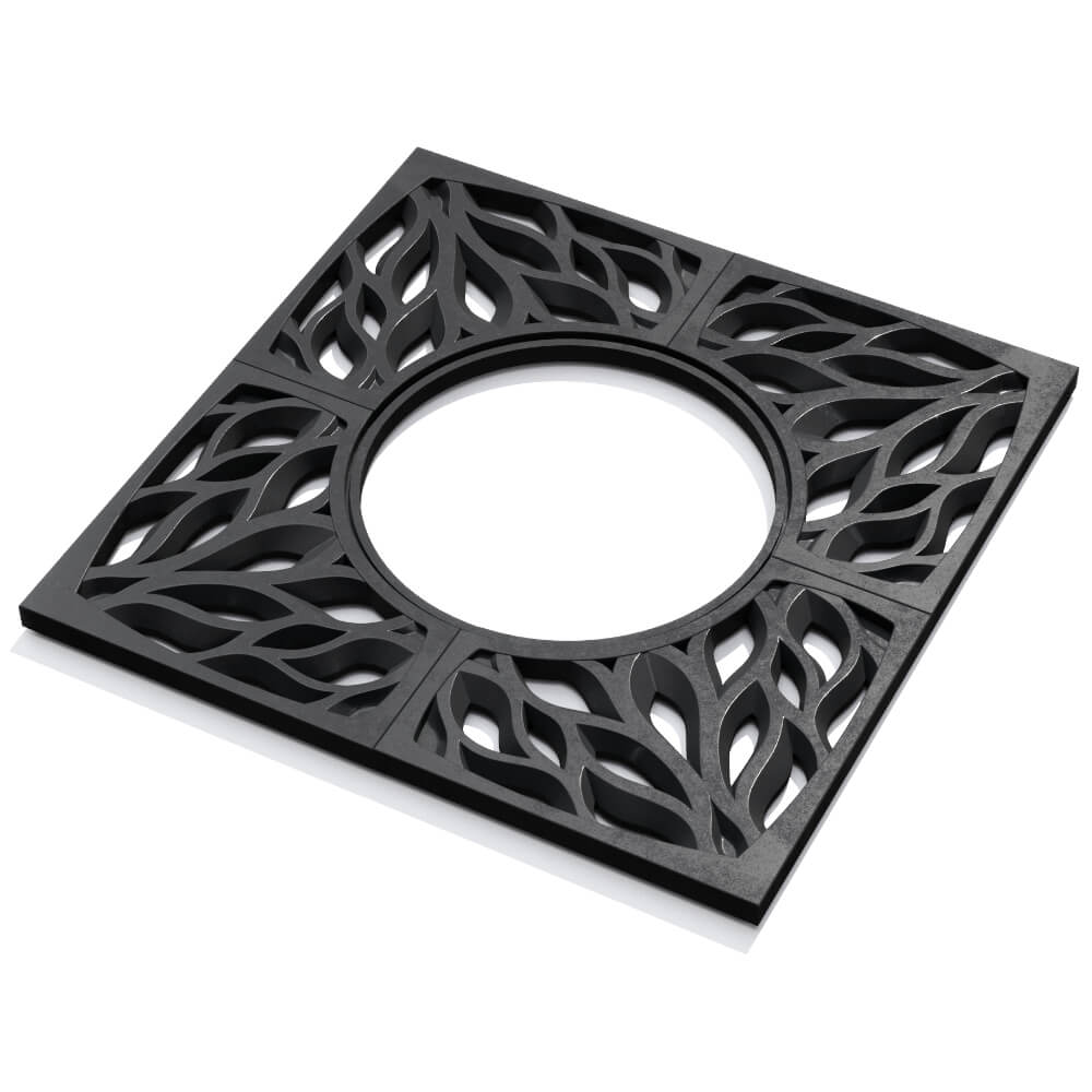 Приствольная решетка для дерева ZKING CRUST 1.2х1.2м Черная в Волоколамске фото