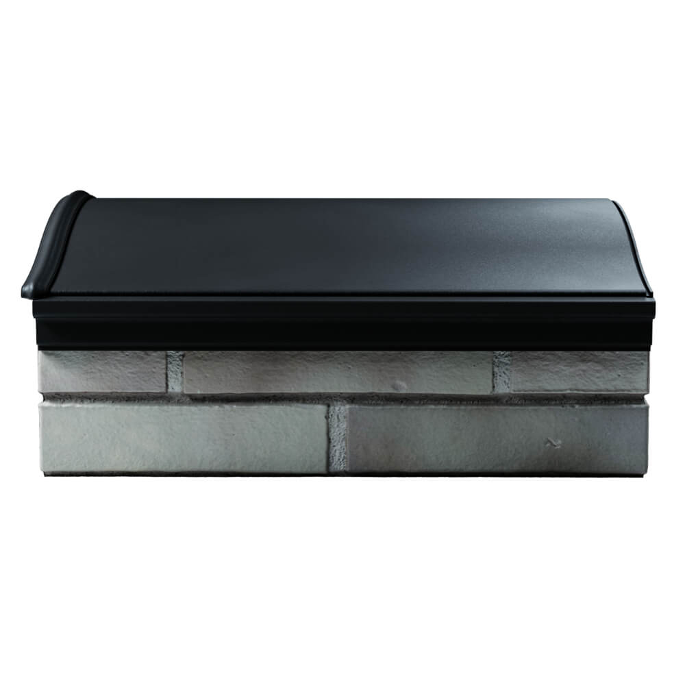 Парапет Zking Монблан Черный посадка на 1.5 кирпича (355/385мм) в Волоколамске фото