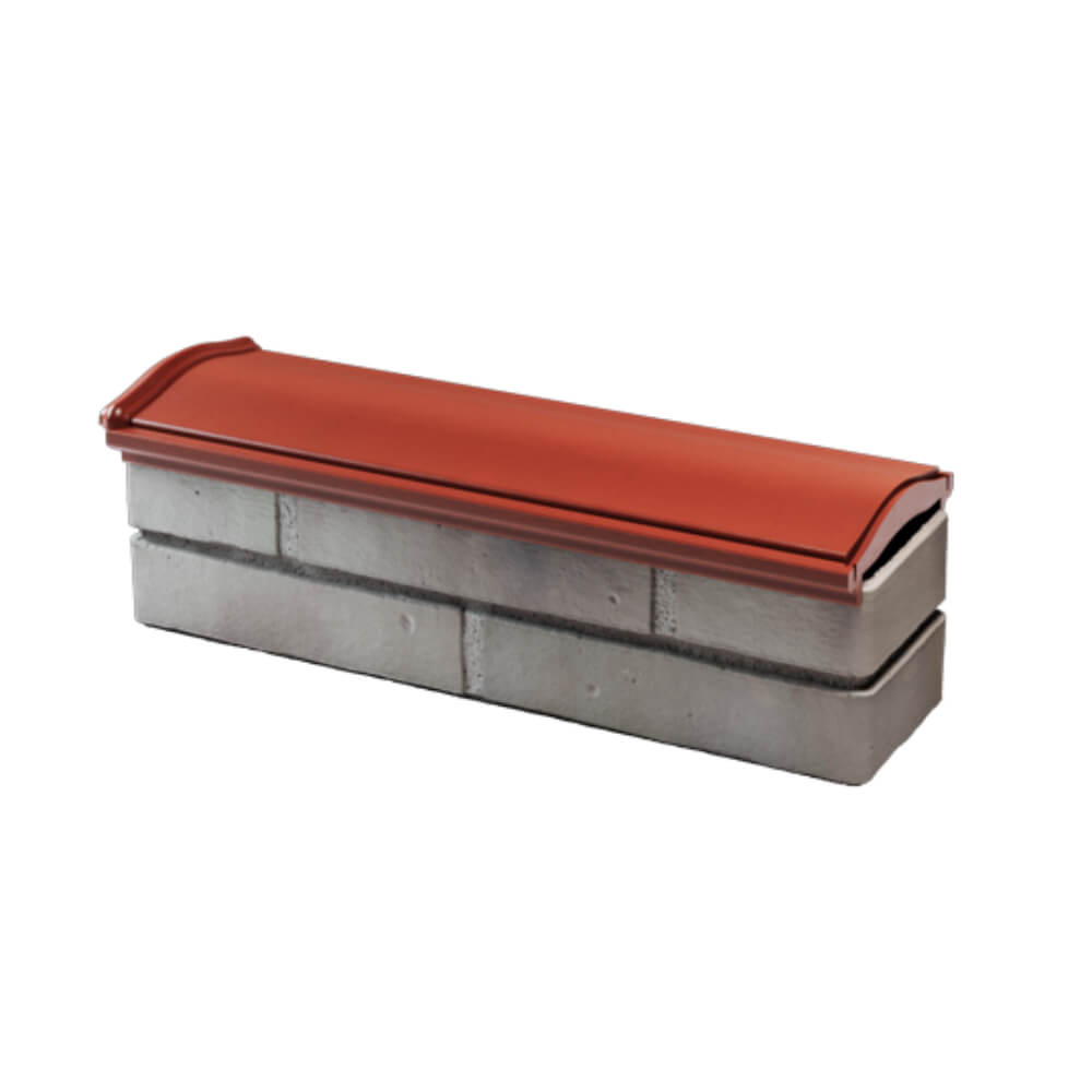 Парапет Zking Монблан Красный посадка на 0.5 кирпича (130мм) в Волоколамске фото