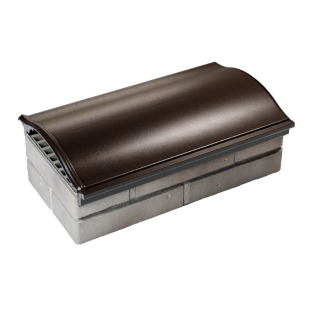 Парапет Zking Монблан Коричневый посадка на 1 кирпич (200/225/255мм) в Волоколамске фото