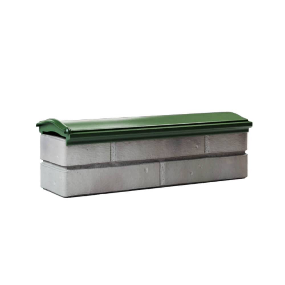 Парапет Zking Монблан Зеленый посадка на 0.5 кирпича (130мм) Волоколамск фото