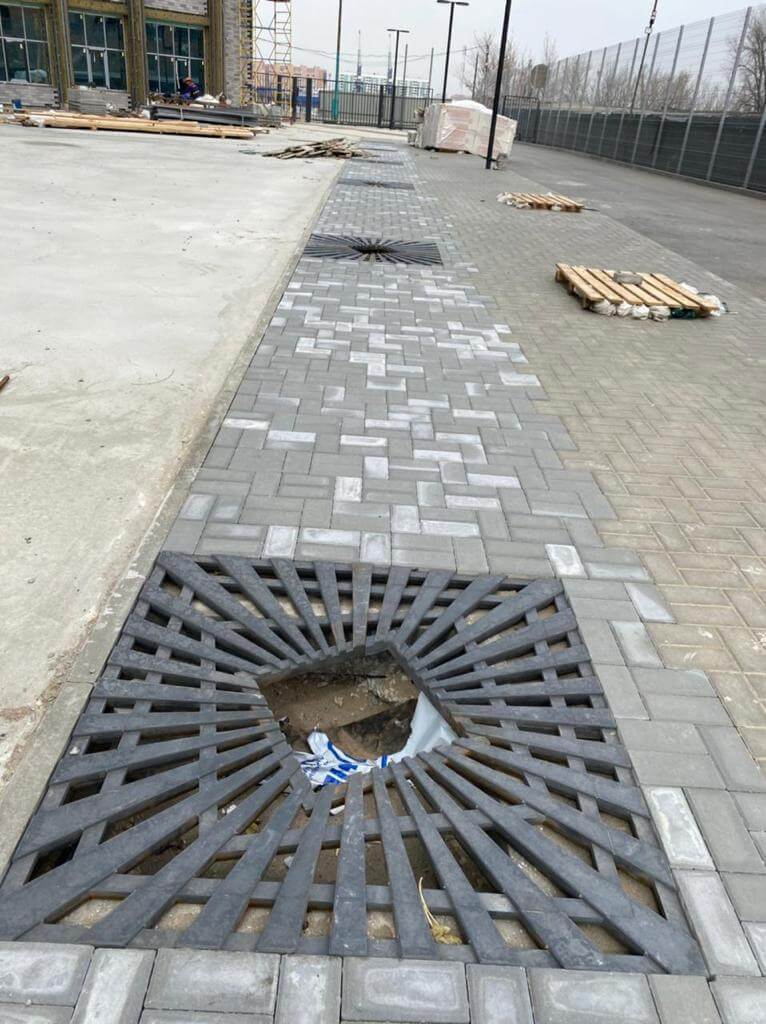 Приствольная решетка для дерева ZKING ATMOSPHERE 1.2х1.2м Черная в Волоколамске фото