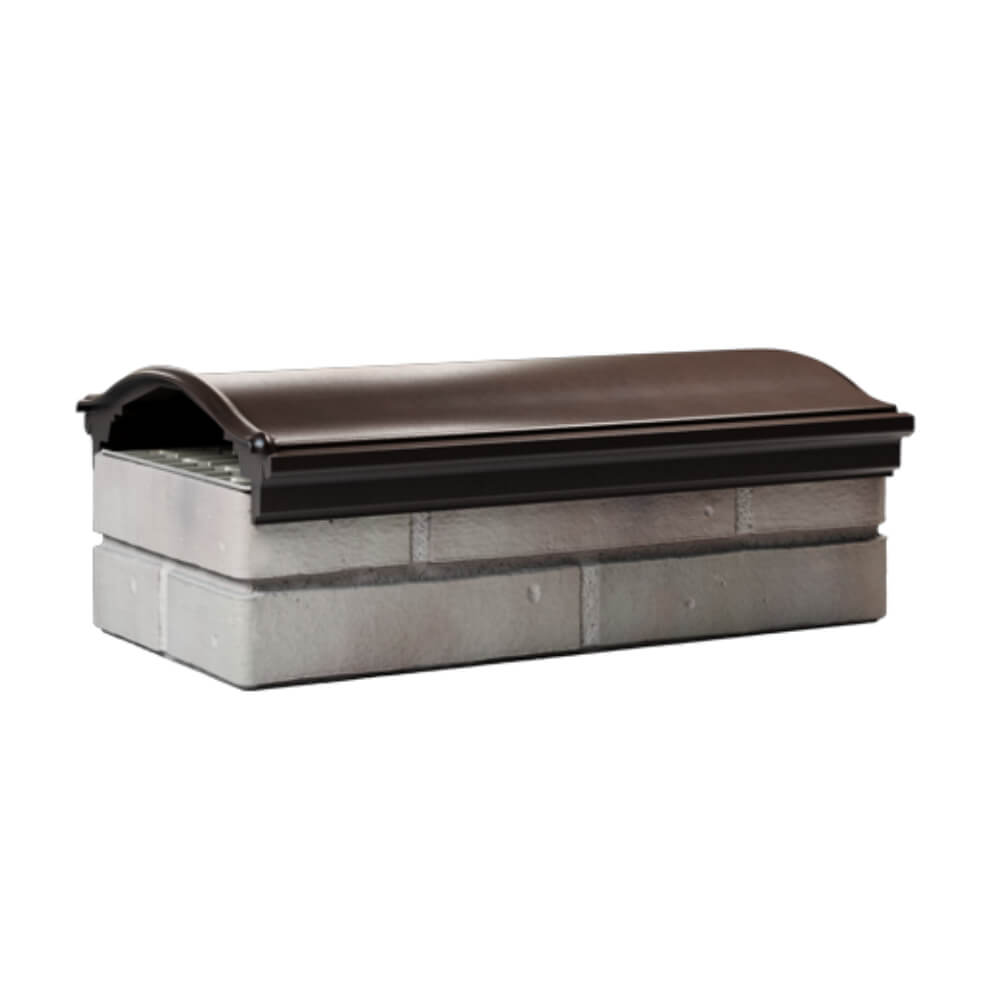 Парапет Zking Монблан Коричневый посадка на 1 кирпич (200/225/255мм) Волоколамск фото