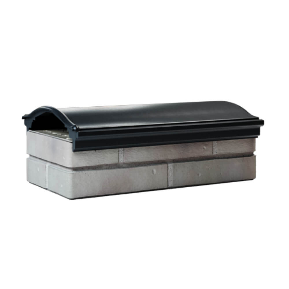 Парапет Zking Монблан Черный посадка на 1 кирпич (200/225/255мм) Волоколамск фото