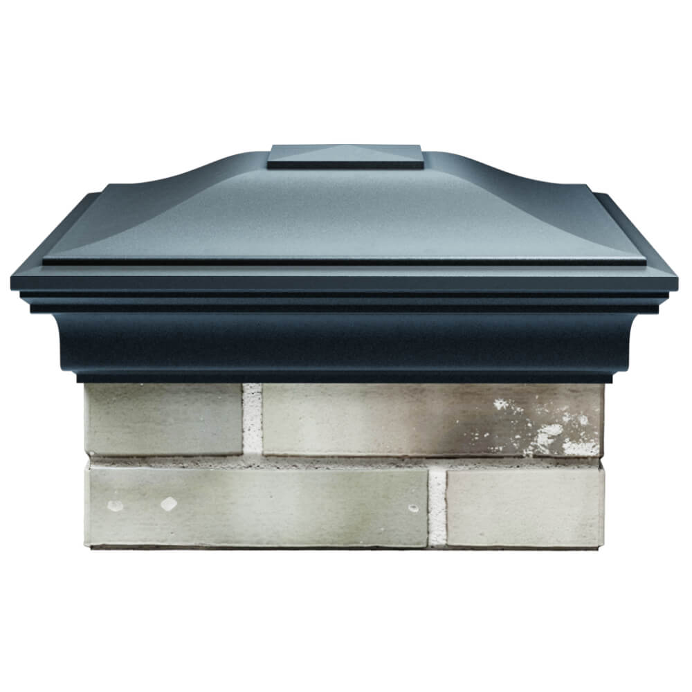 Колпак Zking Монблан Серый на столб 1.5х1.5 кирпича (385х385мм) Волоколамск фото