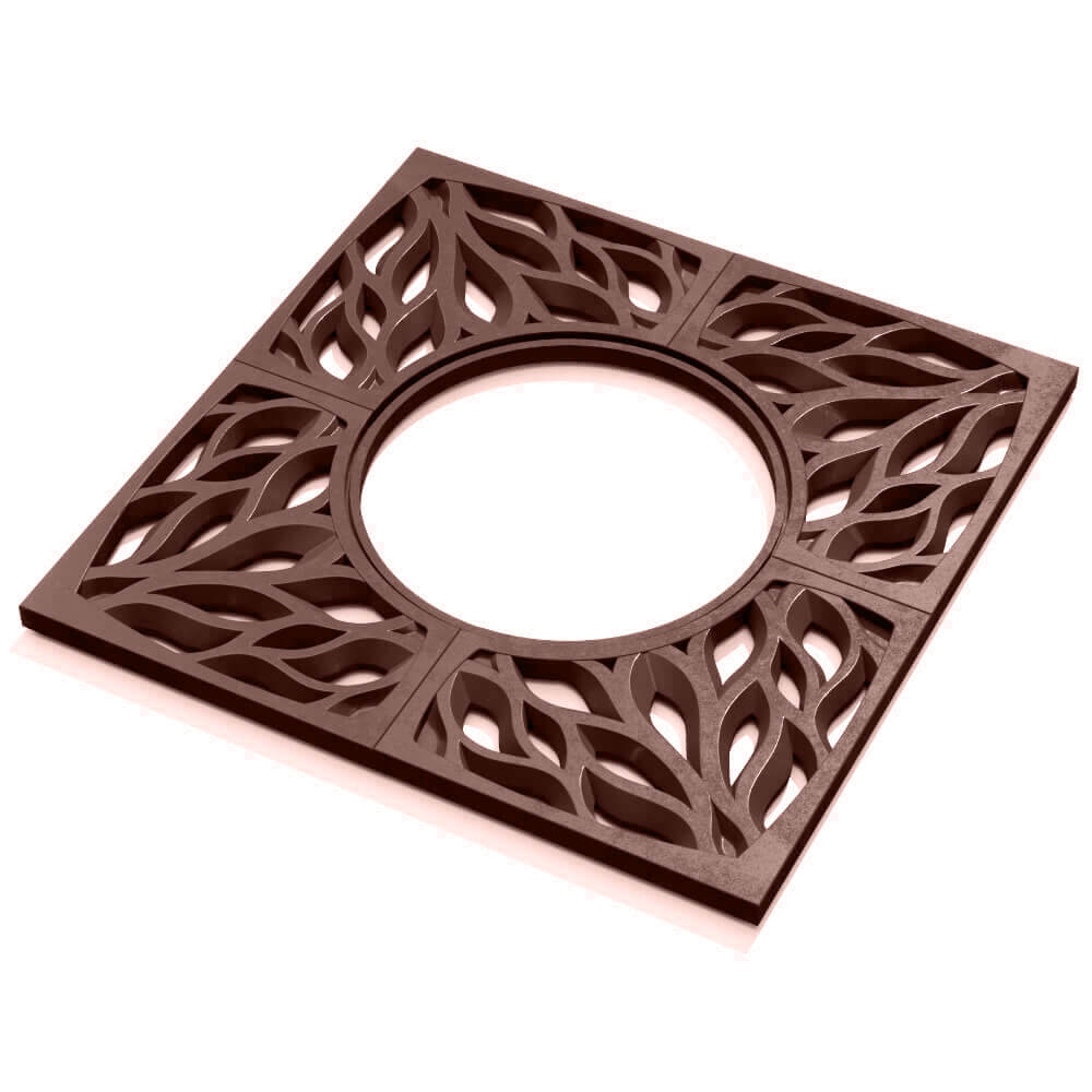 Приствольная решетка для дерева ZKING CRUST 1.2х1.2м Коричневая в Волоколамске фото