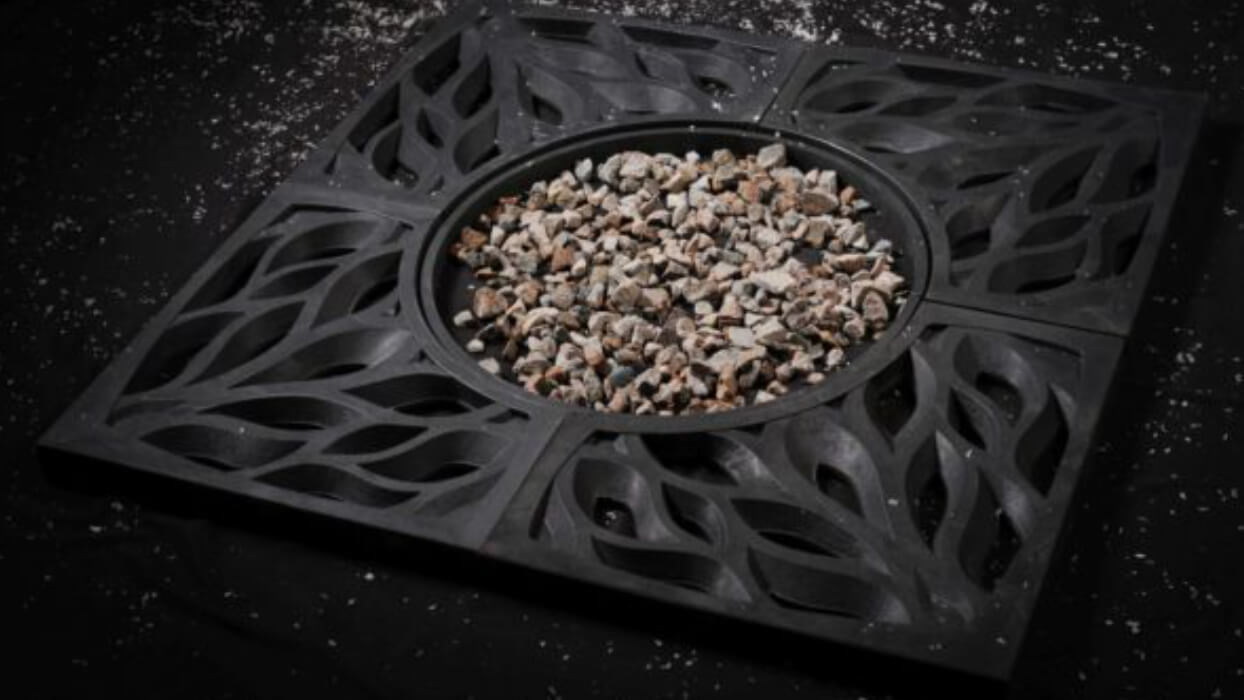 Приствольная решетка для дерева ZKING CRUST 1.2х1.2м Черная в Волоколамске фото