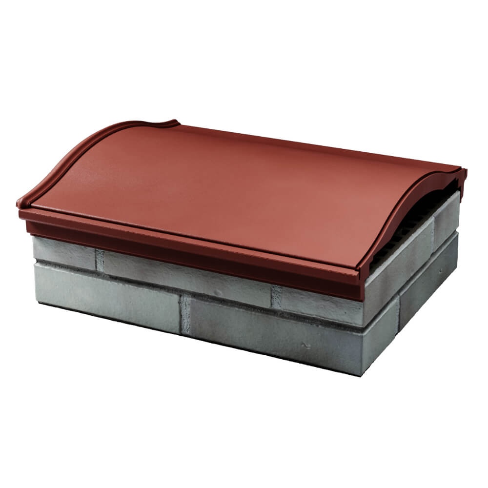 Парапет Zking Монблан Красный посадка на 1.5 кирпича (355/385мм) в Волоколамске фото