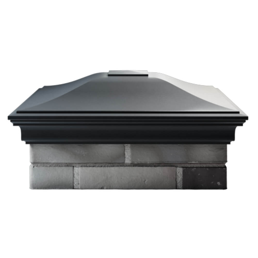 Колпак Zking Монблан Серый на столб 2х2 кирпича (515х515мм) в Волоколамске фото