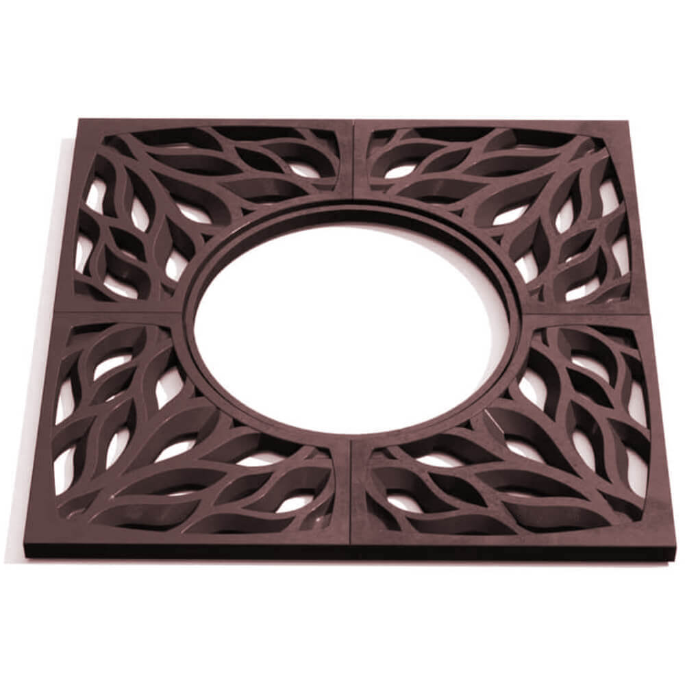 Приствольная решетка для дерева ZKING CRUST 1.2х1.2м Коричневая Волоколамск фото