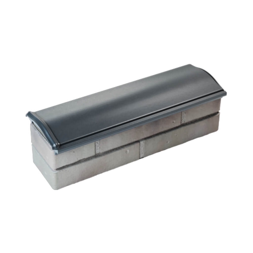 Парапет Zking Монблан Серый посадка на 0.5 кирпича (130мм) в Волоколамске фото