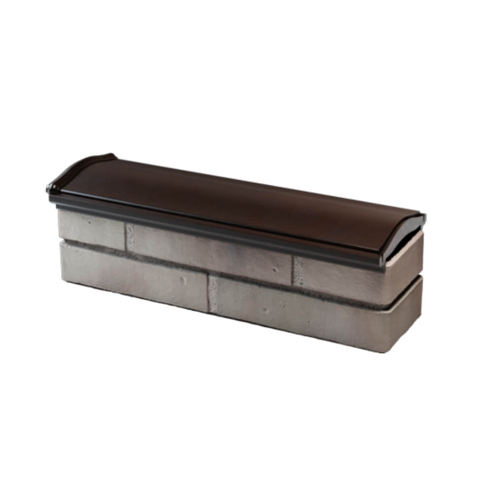 Парапет Zking Монблан Коричневый посадка на 0.5 кирпича (130мм) в Волоколамске фото