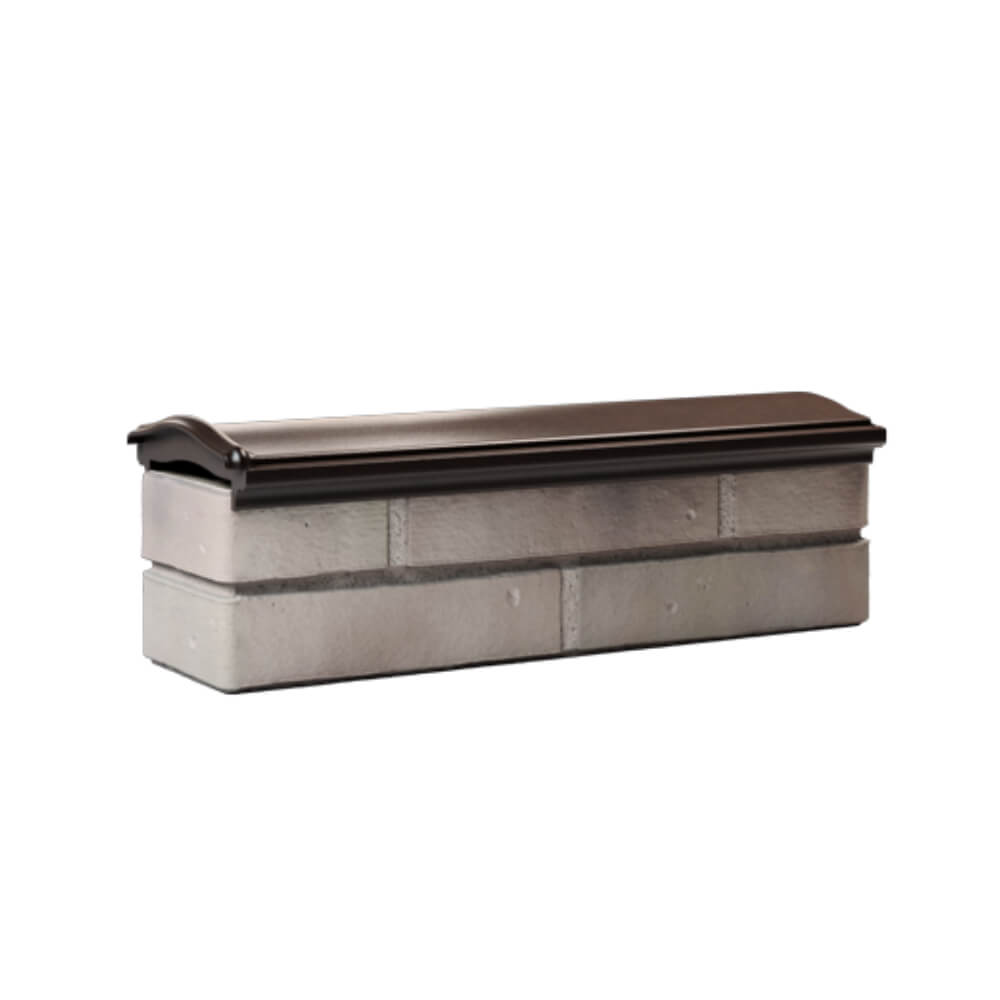 Парапет Zking Монблан Коричневый посадка на 0.5 кирпича (130мм) Волоколамск фото