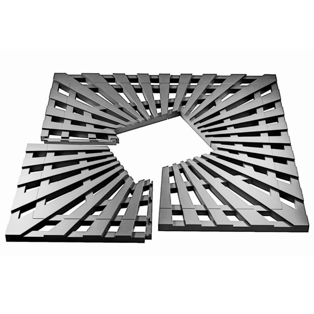 Приствольная решетка для дерева ZKING ATMOSPHERE 1.2х1.2м Серая в Волоколамске фото