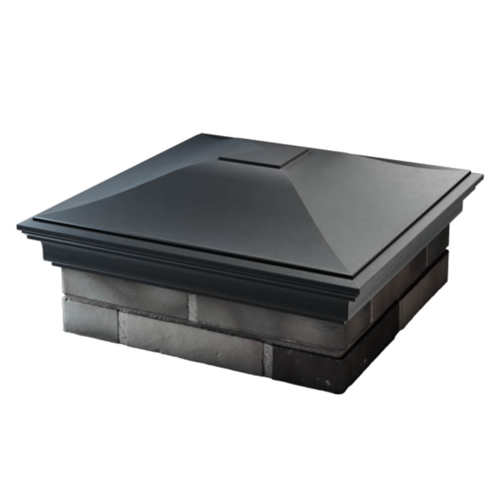 Колпак Zking Монблан Серый на столб 2х2 кирпича (515х515мм) в Волоколамске фото