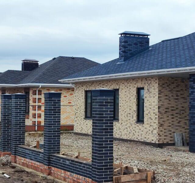 Колпак Zking Бона ХайТек Серый на столб 1.5х1.5 кирпича (385х385мм) в Волоколамске фото