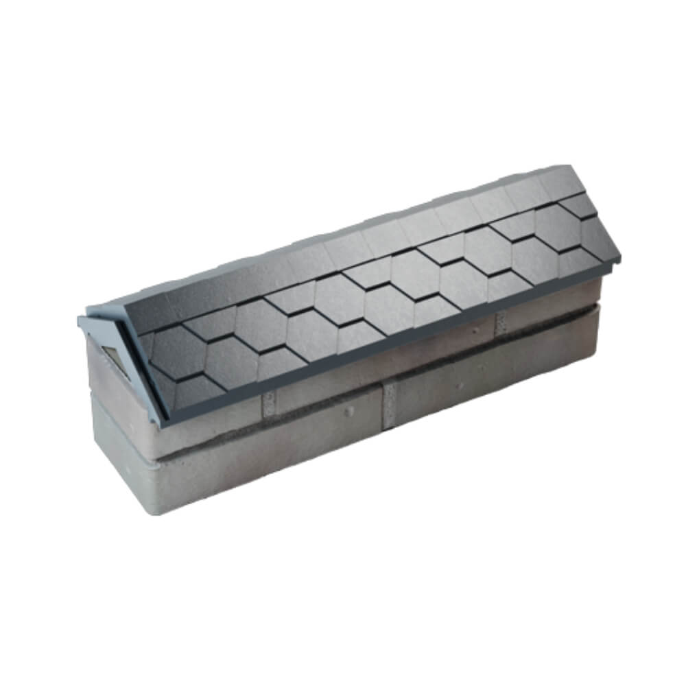 Парапет Zking Эверест Серый с посадкой на 0.5 кирпича (130мм) в Волоколамске фото